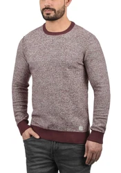 Blend Rundhalspullover BLEND BHNathan Lila/Bordeaux/Rosa/Dunkelrot/Braun