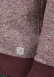 Blend Rundhalspullover BLEND BHNathan Lila/Bordeaux/Rosa/Dunkelrot/Braun