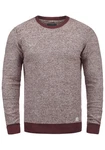 Blend Rundhalspullover BLEND BHNathan Lila/Bordeaux/Rosa/Dunkelrot/Braun