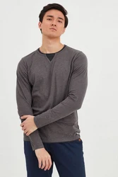 Blend Rundhalsshirt BLEND BHLeonas Khaki/Grau/Braun/Dunkelgrau/Beige