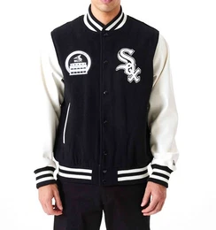 Collegejacke MLB Chicago White Sox Heritage Varsity
