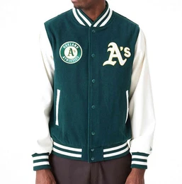 Collegejacke MLB Oakland Athletics Heritage Varsity