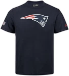 New Era T-Shirt NFL New England Patriots Team Logo Blau/Schwarz/Dunkelblau