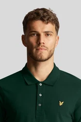 Lyle & Scott T-Shirt Poloshirt Dunkelgrün/Grün/Gelb