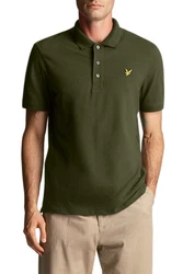 Lyle & Scott T-Shirt Poloshirt Dunkelgrün/Gelb/Grün