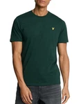 Lyle & Scott T-Shirt Plain Dunkelgrün/Grün/Gelb