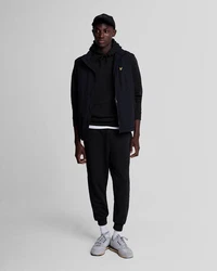 Lyle & Scott Hoodie Pullover goldgelb/schwarz