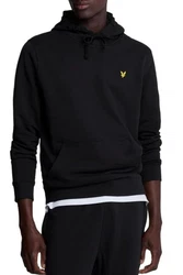 Lyle & Scott Hoodie Pullover goldgelb/schwarz