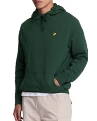 Lyle & Scott Hoodie Pullover Dunkelgrün/Grün/Gelb