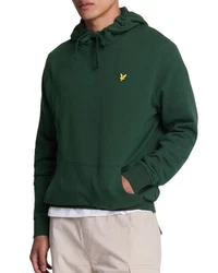 Lyle & Scott Hoodie Pullover Dunkelgrün/Grün/Gelb