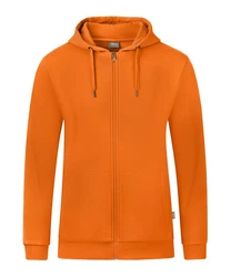 Jako Sweatjacke Organic Kapuzenjacke Orange