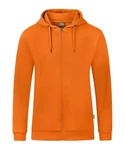 Jako Sweatjacke Organic Kapuzenjacke Orange