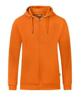 Jako Sweatjacke Organic Kapuzenjacke Orange