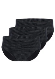 Slip 3er Pack Cotton Casual Organic Cotton (Spar-Set, 3-St) Mini Slip / Unterhose - Baumwolle - Ohne Eingriff - Atmungsaktiv