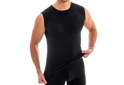 HERMKO Achseltop 3040 Herren Tank Top Unterhemd Dunkelblau/Dunkelgrün/Blau/Mischfarben