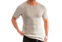 HERMKO Unterziehshirt Herren Business Shirt Khaki/Weiß/Grau/Beige
