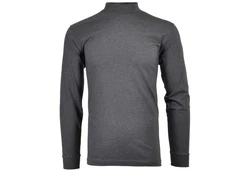 RAGMAN Langarmshirt Stehkragen Dunkelgrau/Grau/Hellgrau