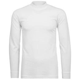 Sweatshirt Herren Stehkragen-Pullover - Langarm Basic