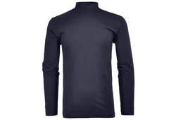 RAGMAN Langarmshirt Stehkragen Dunkelblau
