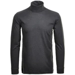 RAGMAN Rollkragenpullover Langarm Basic Dunkelgrau/Grau
