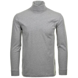 Sweatshirt Herren Rollkragenpullover - Langarm Basic