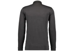 RAGMAN Langarm-Poloshirt Dunkelgrau/Grau/Khaki/Hellgrau