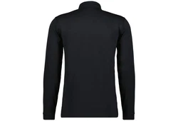 RAGMAN Langarm-Poloshirt Dunkelblau/Schwarz