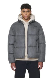 Steppjacke Neum Suede Puffer XXL (1-St., kein Set)