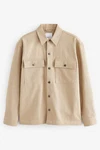Next Outdoorhemd Hemdjacke mit zwei Taschen Beige/Khaki/Braun