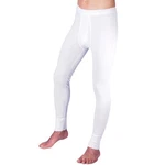 HERMKO Lange Unterhose mit Eingriff 3540 Herren Weiß/Creme
