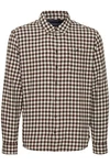 Blend Langarmhemd BHShirt Braun