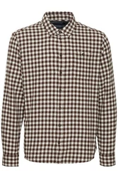 Blend Langarmhemd BHShirt Braun