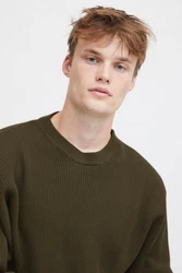 !Solid Pullover SDHAMI Dunkelgrün/Khaki