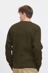 !Solid Pullover SDHAMI Dunkelgrün/Khaki