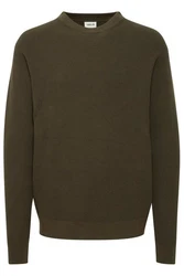 !Solid Pullover SDHAMI Dunkelgrün/Khaki
