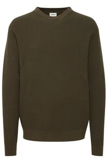 !Solid Pullover SDHAMI Dunkelgrün/Khaki