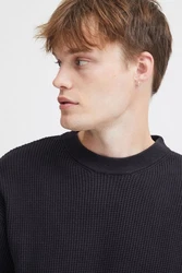 !Solid Pullover SDHAMI Schwarz/Dunkelgrün