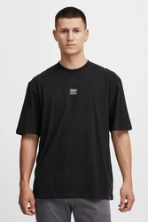 Indicode T-Shirt Schwarz/Grau