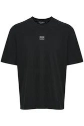 Indicode T-Shirt Schwarz/Grau