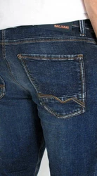 MAC 5-Pocket Jeans Arne Pipe Blau/Hellblau/Dunkelblau/Lila