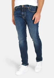 5-Pocket-Jeans Arne Pipe Hanf-Denim, washed in Italy
