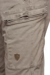Jet Lag Cargohose schlank geschnitten Khaki/Beige