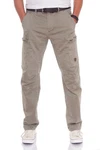 Jet Lag Cargohose schlank geschnitten Khaki/Beige
