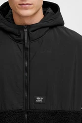!Solid Fellimitatjacke SDMARKTEDDY Schwarz