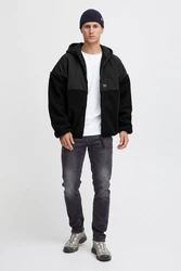 !Solid Fellimitatjacke SDMARKTEDDY Schwarz