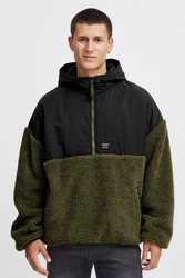 Solid Fellimitatjacke SDMarco Dunkelgrün/Grün