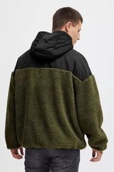 Solid Fellimitatjacke SDMarco Dunkelgrün/Grün