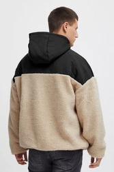 Solid Fellimitatjacke SDMarco Schwarz/Beige