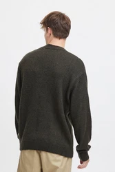 !Solid Strickpullover SDHamdani Dunkelgrün/Khaki/Grün