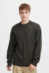 !Solid Strickpullover SDHamdani Dunkelgrün/Khaki/Grün